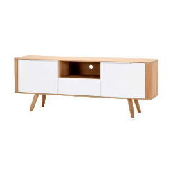 Gazzda Ena tv sideboard 160 houten tv meubel naturel 160 x 42 cm