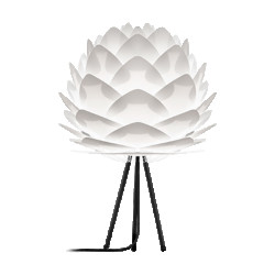 Umage Silvia medium tafellamp white met tripod zwart Ø 50 cm