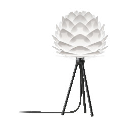Umage Silvia mini tafellamp white met tripod zwart Ø 32 cm