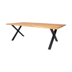 Artichok Fendi eikenhouten eettafel naturel 240 x 95 cm