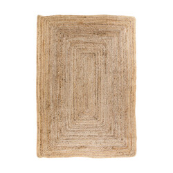 Artichok Milou jute vloerkleed naturel 180 x 120 cm