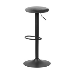 Lisomme Emma velvet barkruk 80 cm