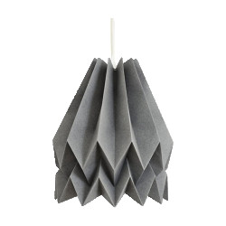 Orikomi Origami hanglamp papier Ø 45 cm - koordset wit