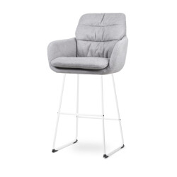 Nolon Nino-mia barkruk wit onderstel 75 cm