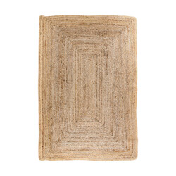 Artichok Milou jute vloerkleed naturel 240 x 180 cm