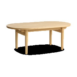 Olivine Kjeld houten salontafel naturel 130 x 70 cm