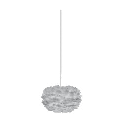 Umage Eos micro hanglamp light grey met koordset wit Ø 22 cm