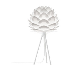 Umage Silvia mini tafellamp white met tripod Ø 32 cm