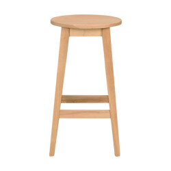 Rowico Home Austin houten barkruk naturel 65 cm