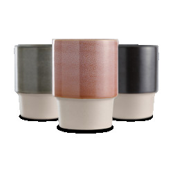 Lisomme Lilly stoneware mokken set van 3 kleuren
