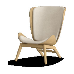 Umage The reader houten fauteuil white sands