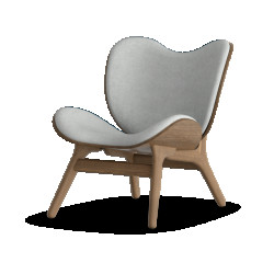 Umage A conversation piece houten fauteuil donker eiken sterling