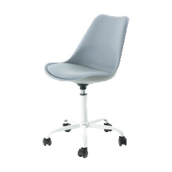Essence Kontar bureaustoel licht wit onderstel