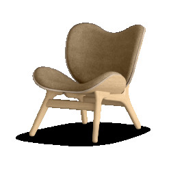 Umage A conversation piece naturel houten fauteuil sugar brown
