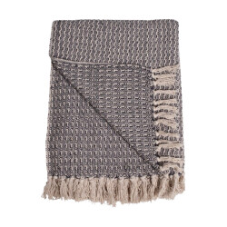 Artichok Sander plaid donker 160 x 130 cm