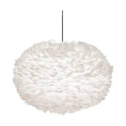 Umage Eos xx-large hanglamp white met koordset zwart Ø 110 cm