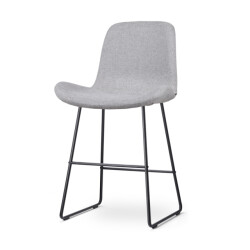 Nolon Nino-fé barkruk licht zwart onderstel 65 cm