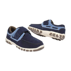 Atlas For Men Heren leren touch fastening mocassins