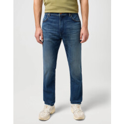 Wrangler Larston heren slim-fit jeans hare