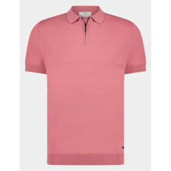 Born with Appetite Polo korte mouw dan polo zip stretch knit 24108da31/730 rose