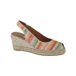 Viguera 1955 crochet camel dames sandalen sportief