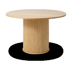 Olivine Lenn houten eettafel naturel Ø 120 cm