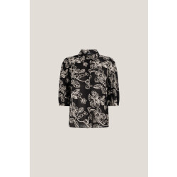 Jansen Amsterdam Blouse nelly wge722 black