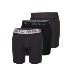 Phil & Co Boxershorts heren met lange pijpen boxer briefs 3-pack