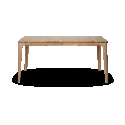 Olivine Flo uitschuifbare houten eettafel 160 x 210 x 90 cm