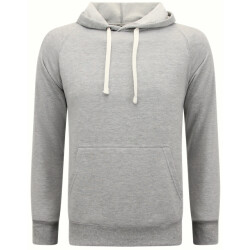 Enos Hoodie effen classic hoodie