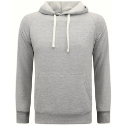 Enos Hoodie effen classic hoodie