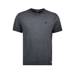 Lerros T-shirt in ton sur ton streep patroon