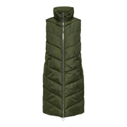 Jacqueline de Yong Finno long padded waistcoat