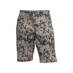 Lerros Slim fit short met all over print