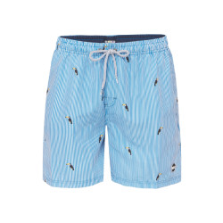 Happy Shorts Heren zwemshort toekan print gestreept