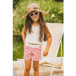 Looxs Revolution Gebreide top ivory voor meisjes in de kleur