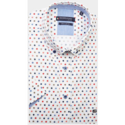 Giordano Casual hemd korte mouw league colourful balls print 416026/30