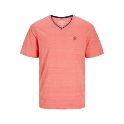 Jack & Jones Jcocontrast tee ss v-neck