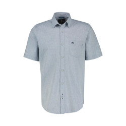 Lerros Heren overhemd 24420101 440 mid storm blue