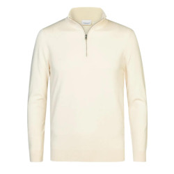 Profuomo Off white half zip