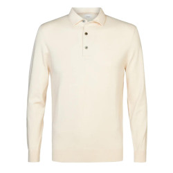 Profuomo Off white luxe polo