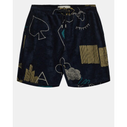 Anerkjendt Aklt jan frotte aop shorts 901599 sky captain