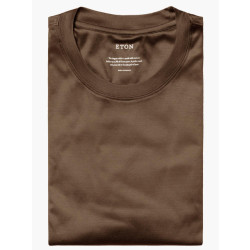 Eton Lange mouw t-shirt slim