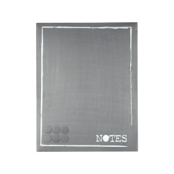 Label51 Wanddecoratie memobord antiek metaal 36x3x46 cm