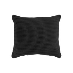 Heckett & Lane Kussensloop wafel pillowcase deep black 60 x 70 cm