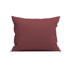 Yellow Kussensloop percale pillowcase spicy red 60 x 70 cm