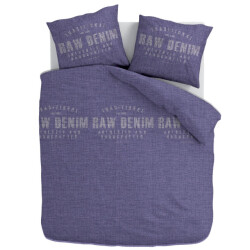 Luna Cotton rich collection dekbedovertrek raw denim -