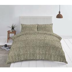 Luna Cotton rich collection dekbedovertrek kabel zand