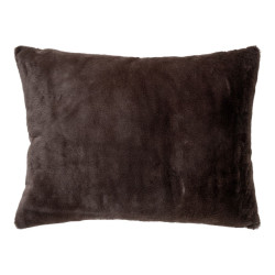 House Nordic Evora cushion cushion in dark grey arrtifical fur 45x60 cm