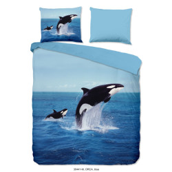 Pure Dekbedovertrek orca 240 x 200/220 cm + 2 kussenslopen